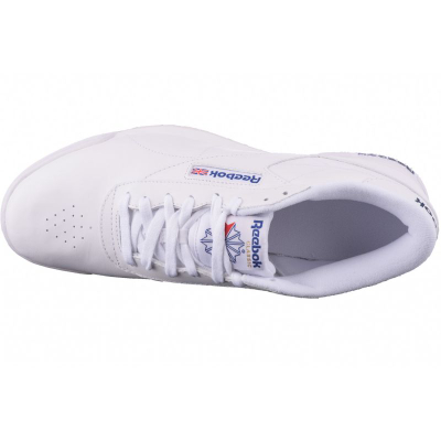 Atlete Reebok Exofit Clean Logo INT M AR3169, lëkurë, të bardha
