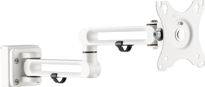 Mbajtëse murale për monitor InLine 23183B, 17"-32", VESA 100x100, e bardhë