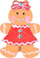 Kapsolla druri BN Gingerbread, 4.8cm, set 18 copë, shumëngjyrëshe