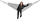 Varëse kopshti Saska Garden Hammock, për 1 person, 200x100 cm, gri
