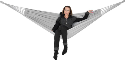 Varëse kopshti Saska Garden Hammock, për 1 person, 200x100 cm, gri