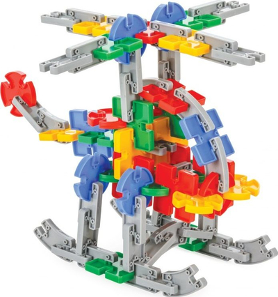 Set ndërtimi Woopie Construction Set, 320 copa, shumëngjyrësh