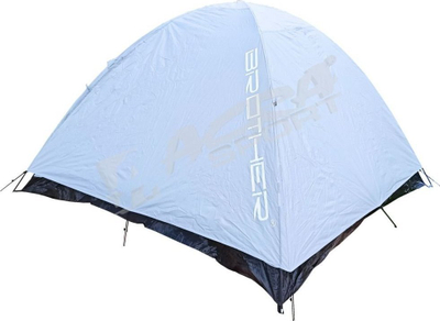 Çadër turistike CorbySport AC36950, 3–4 persona, dysheme PE, gri