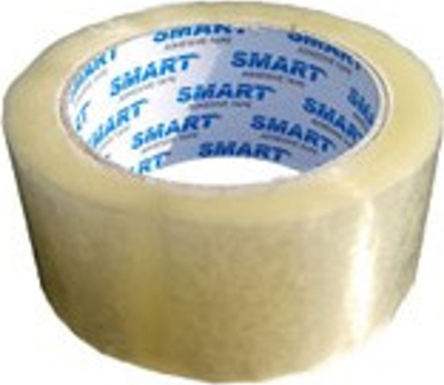 Леплива лента SMART, пакување картони, проѕирна