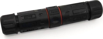Përshtatës rrjeti Techly TechlyPro RJ45 F/F, Cat6, F/UTP, IP68, i zi