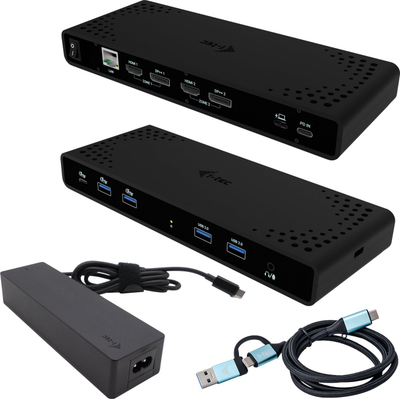 Docking station I-tec Universal Dual 4K, Power Delivery 85W, i zi