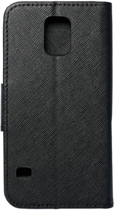 Këllëf portofol Fancy për Samsung Galaxy S5 G900, me stand, ngjyrë e zezë