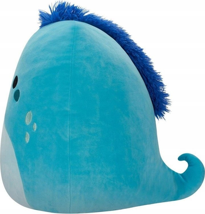 Lodër pelushi Squishmallows Djimon Iguana, 16\", blu e çelët