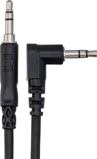 Kabllo audio Hosa CMM103R, 3.5 mm stereo, 0.9 m, e zezë