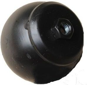 Top për oxhak Pansy 4786, 90mm, 1.9kg, e zezë