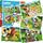 Puzzle Trefl 4 në 1 Mickey Mouse Nice Day, 4x35 pjesë, shumëngjyrëshe