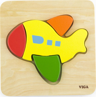 Puzzle druri Viga, shumëngjyrëshe