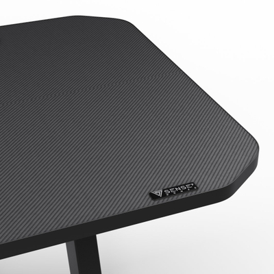 Tavolinë SENSE7 Classic Desk, 140cm x 60cm, e zezë