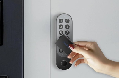 Kартичка за пристап Aqara NFC AL-D02D, за паметна брава U200, NFC, сина