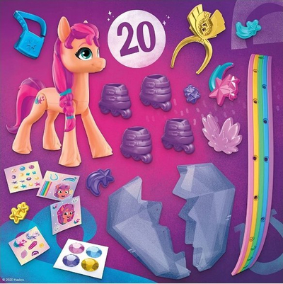 Фигурa играчка Hasbro Мој Мал Пони Sunny Starscout, Crystal Adventure, 3\", многубојна