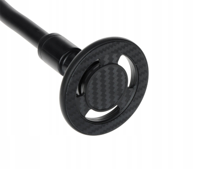 Mbajtëse magnetike fleksibël për kamera Delta BD-09-F, me montim 1/4", ngjyrë e zezë