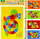 Puzzle me shkumë Kim Kiu Win Soft Puzzles, alfabeti, në formë breshke, shumëngjyrësh