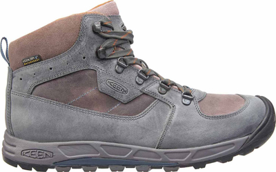 Çizme për meshkuj Keen Westward Mid Leather WP, Nr. 42.5, të kafta / hirta
