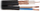 Kabllo koaksiale industriale RG-59, 2x0.75 mm², me xhel