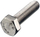 Bulon çeliku inox Aptel BOLT A2, M6x30, standard DIN933, argjent