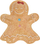 Tabaka dekorative Home Styling COOKIE, qeramikë, 22 x 19 cm, bezhë