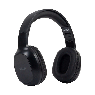 Kufje Bluetooth Maxell HD1 Bass, me mikrofon, bateri 20 orë, të zeza