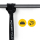Shirit elastik ushtrimesh Spokey Powerband Power II, rezistencë shumë e madhe, 12-17 kg, i zi