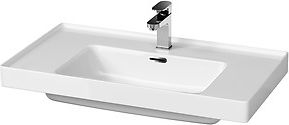 Lavabo Cersanit Crea K114-017-ECO, 80.5cm, qeramike, e bardhë