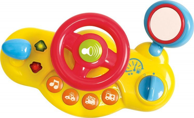 Играчка волан PlayGo My 1st Driving Kit, со електронски звуци, 6m+, шарена