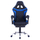 Kolltuk gaming + këmbalec HM1157.08, zezë/ kaltër