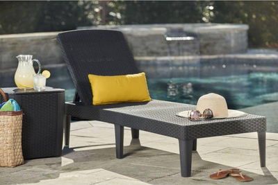 Karrige plazhi Luxurious Allibert JAIPUR, grafit