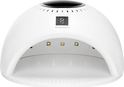 Lampë UV Ocho Nails 8 White LEDs 84W, profesionale, e bardhë
