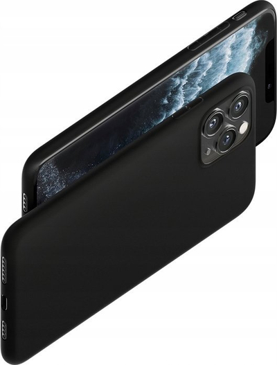 Klloçkë telefoni 3mk Matt Case për Sony Xperia 1 VI, TPU, matte, e zezë