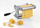Makinë për pasta GEFU Pasta Perfetta Brillante, e argjendtë / e zezë