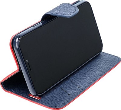Kapak portofol Samsung Galaxy A20e OEM Fancy, me magnet, i kuq