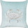 Jastëk dekorativ Scatter Cushion Marine Crab, 45x45cm, kadife, blu