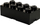 Kuti ruajtëse LEGO 8-Stud Storage Brick, grumbullueshme, e zezë