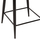 Stol mesatar 55x62x105Hcm (HM8586.03), zezë