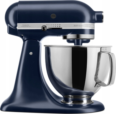 Mиксер за кујна KitchenAid Artisan 125, 4.8L, повеќебрзински, сино мастило
