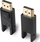 Kabllo DisplayPort Lindy Fiber Optik Hybrid, DP 1.4, 20m, e zezë