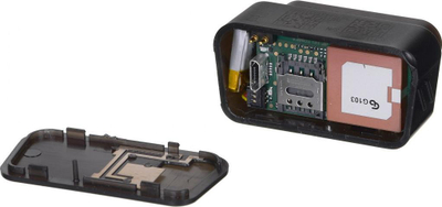 GPS тракер за автомобил Телтоника FMB003, OBD II, GSM GNSS BLE, црна боја