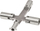 Çelës universal KEY-UNI-M, për cilindër D5 T9 KW8 N, metalik, gri