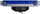 Radiator vaji TurboWorks Race, 30 rreshta, ventilator 7", blu