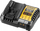 Set baterish dhe karikuesi DeWALT DCB1104D2, 18V 2Ah, Li Ion, prizë euro