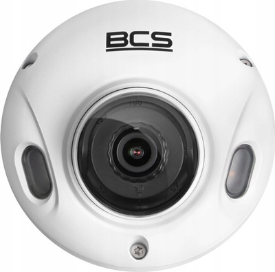 Kamerë IP dome BCS DMIP22FSR3 Ai1, 2MP, lentë 2.8mm, e bardhë