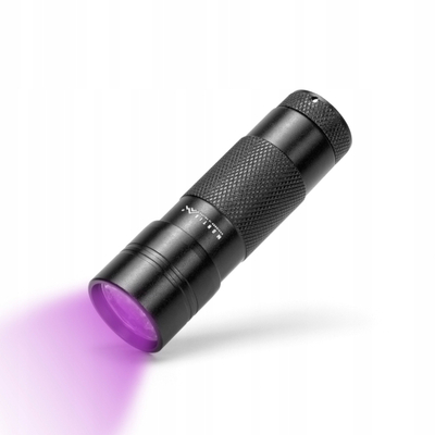 Elektrik dore UV, LED 395nm, aliazh alumini, i zi