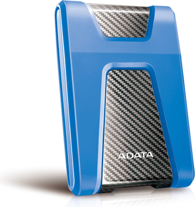 Disk i jashtëm HDD ADATA HD650, 1TB, USB 3.2, zi-kaltër