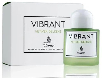 Parfum Emir Vibrant Vetiver Delight, Eau de Parfum, unisex, 100 ml