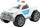 Makina lodër policie Wader Legion Patrol Car No. 1, plastikë e fortë, për kalamaj 12+ muajsh, e bardhë
