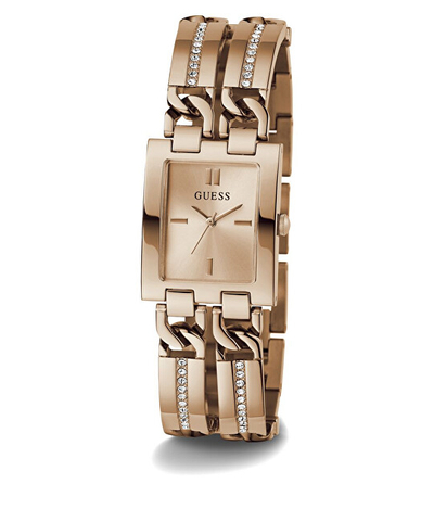Orë për femra Guess MOD ID GW0668L3, e artë rozë